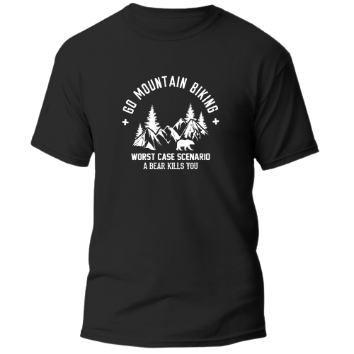 Go Mountain Biking T-shirt