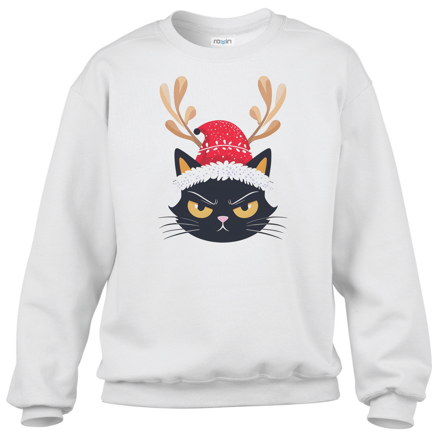 Sweatshirt Cat Christmas