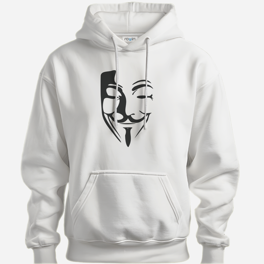 Hoodie Fawkes Mask